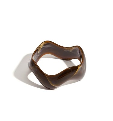 Acryl armband | bruin