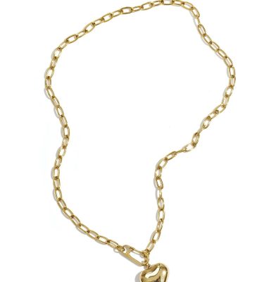 Ketting | hart | goud
